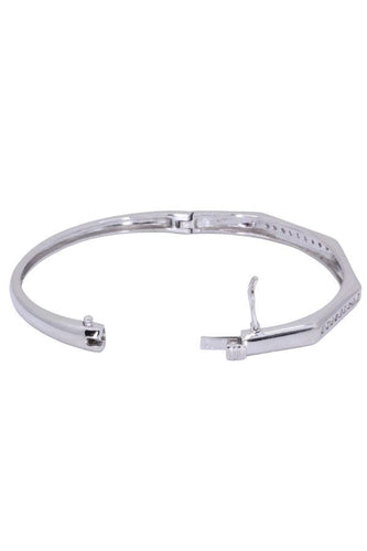 Bracelet BRACELET JONC OUVRANT DIAMANTS 58 Facettes 078591