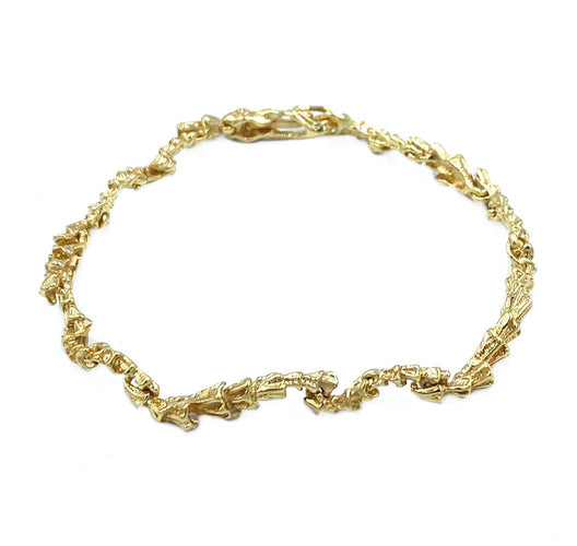 Bracelet GILBERT ALBERT. Bracelet or jaune 18k 58 Facettes