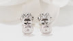 Boucles d'oreilles Boucles d'Oreilles en Or blanc & Diamants 58 Facettes 32248