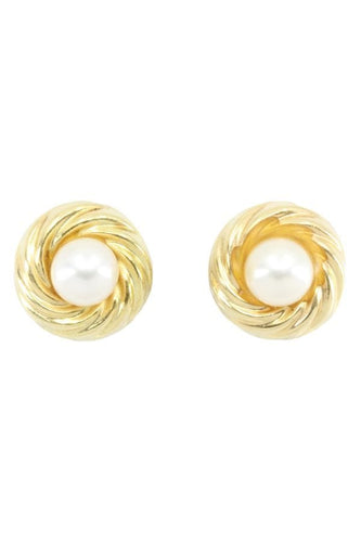 Boucles d'oreilles BOUCLES D'OREILLES CLOUS PERLES 58 Facettes 052831