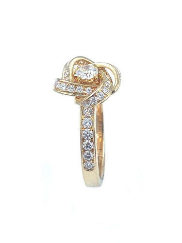 Bague Bague BOUCHERON Pivoine Or rose & diamants 58 Facettes