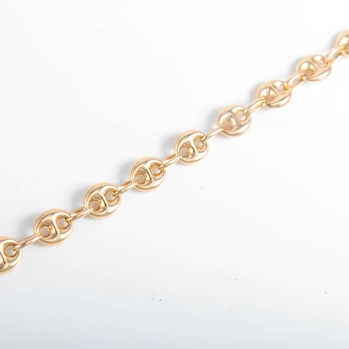 Bracelet BRACELET OR JAUNE MALLE GRAIN DE CAFE 58 Facettes LP 931