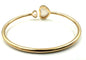 Bracelet CHOPARD. Collection "Happy Hearts", bracelet or rose 18K, nacre et diamant 58 Facettes