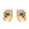 Boucles d'oreilles Boucles d'oreilles FLAIR 2 Ors Diamants Émeraudes Saphirs Rubis 58 Facettes D359900JC