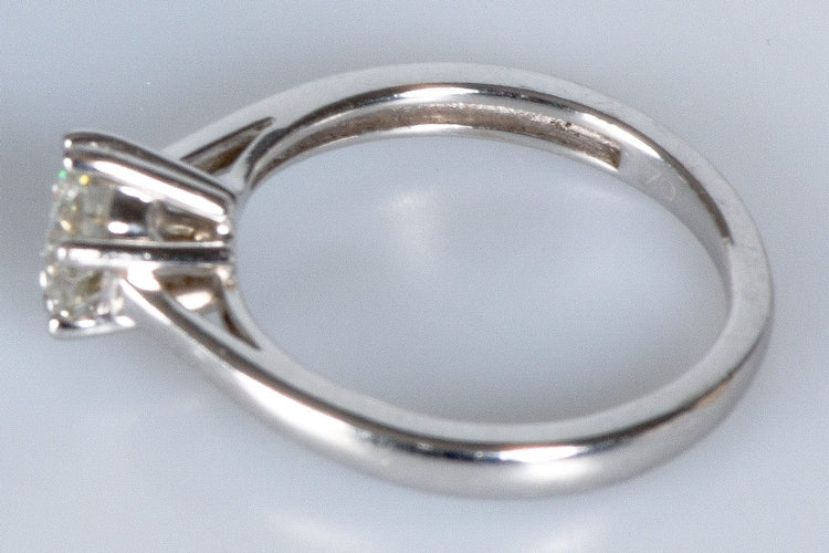 Bague 53 Bague solitaire Or blanc Diamant 58 Facettes J5330495534-AIG6