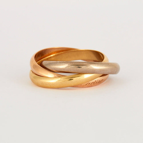 Bague 62 CARTIER - Bague Trinity 3 ors 58 Facettes