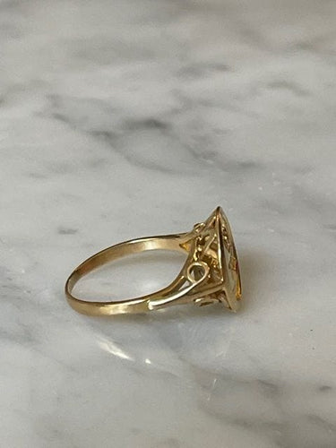 Bague 56 Bague d'amour en coeur de la maison Augis 58 Facettes