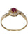 Bague 58 BAGUE MARGUERITE RUBIS ET DIAMANT 58 Facettes 077791