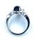 Bague BVLGARI. Bague Elisia or blanc diamants et onyx 58 Facettes