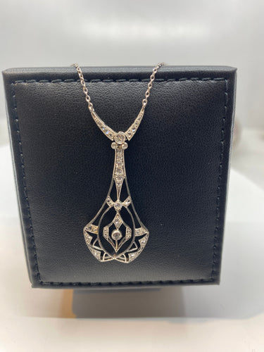 Collier Collier pendentif, diamants 58 Facettes