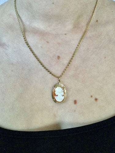 Pendentif Pendentif Camée Coquillage Or 58 Facettes