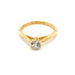 Bague Solitaire Diamant Or Jaune 58 Facettes