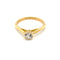 Bague Solitaire Diamant Or Jaune 58 Facettes