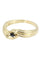 Bague 53 BAGUE MODERNE SAPHIR 58 Facettes 060081