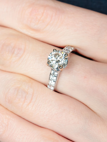 Bague 52 Bague Solitaire Diamants 58 Facettes