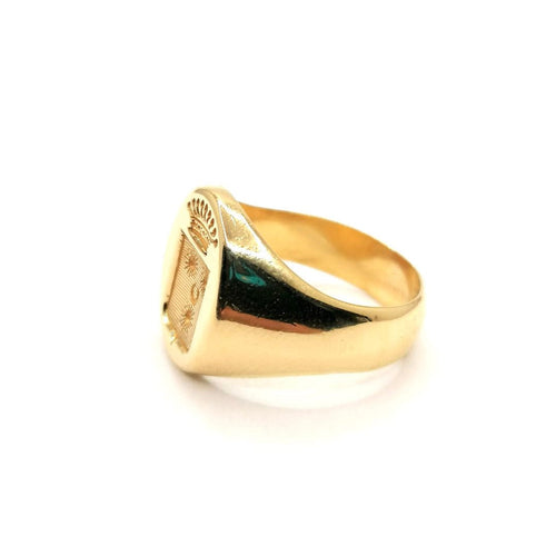 Bague Chevalière armoriée 58 Facettes 2749