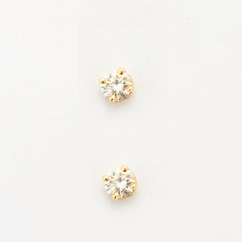 Boucles d'oreilles Boucles d'oreilles or jaune diamant 58 Facettes