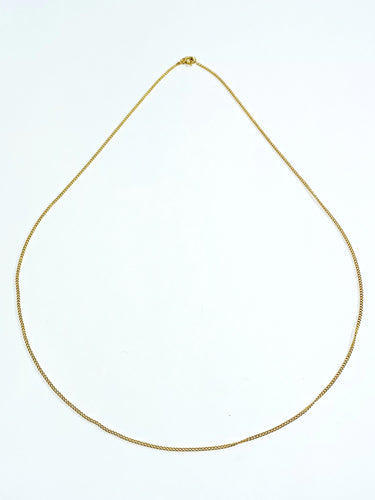 Collier Chaine or rose Maille Gourmette 58 Facettes