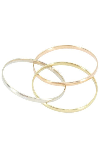 Bague 52 ALLIANCE 3 ANNEAUX 3 ORS 58 Facettes 046481