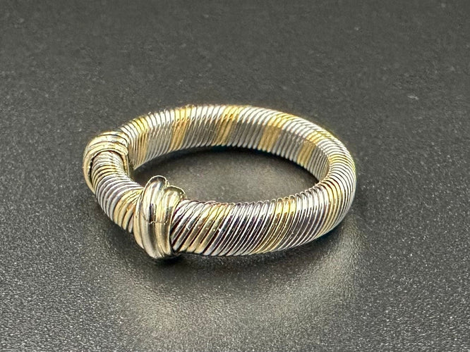 Bague CARTIER - Bague Trinity Acier Or 58 Facettes