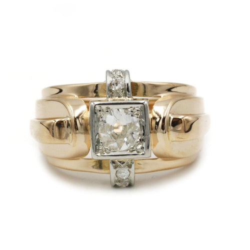 Bague 53 Bague - Or Et Diamants 58 Facettes 230023R