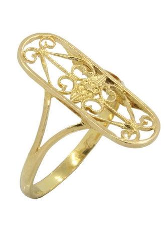 Bague 54 BAGUE FILIGRANE 58 Facettes 044011