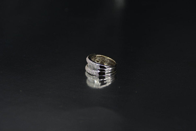 Bague 55 Bague Or Diamants 58 Facettes