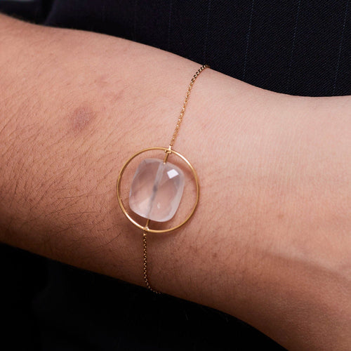 Bracelet Bracelet Paola Zovar Quartz rose 58 Facettes