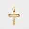 Pendentif Pendentif Croix Perles Diamant 58 Facettes EL2-152