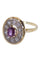 Bague 52 BAGUE MARGUERITE RUBIS ET DIAMANTS 58 Facettes 075171