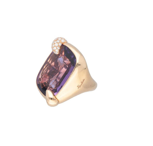 Bague 53 POMELLATO - Bague Ritratto MAXI améthyste et diamant 58 Facettes