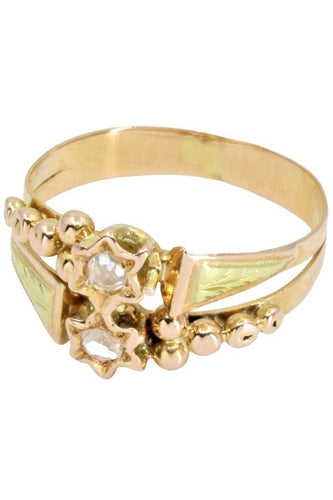 Bague BAGUE DIAMANTS NAPOLÉON III 58 Facettes 051141