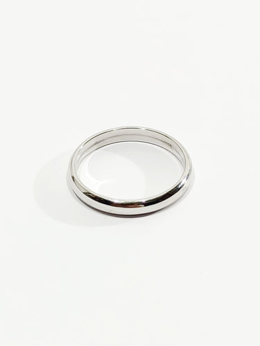 Bague 58 Alliance Homme Or Blanc 58 Facettes 2850/1