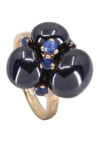 Bague 50 BAGUE POMELLATO CAPRI SAPHIR 58 Facettes 080581