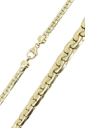 Collier COLLIER MAILLE HARICOT EN CHUTE 58 Facettes 058281