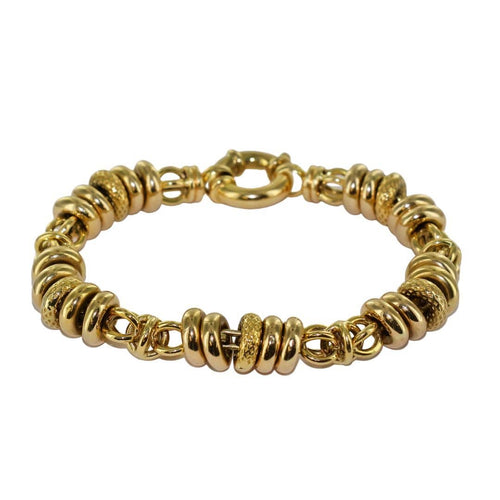 Bracelet Bracelet maille fantaisie fermoir marin 58 Facettes