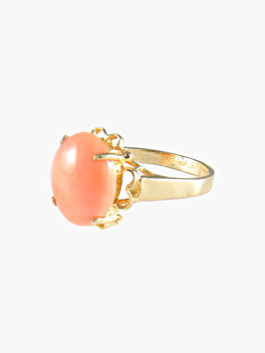 Bague 52 Bague Corail Peau d'Ange 58 Facettes