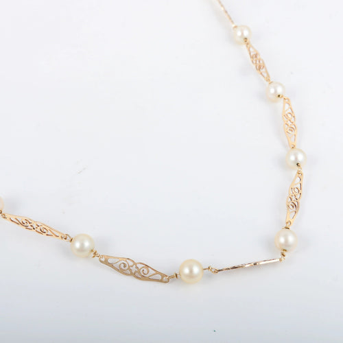 Collier Sautoir Perles 58 Facettes JE467