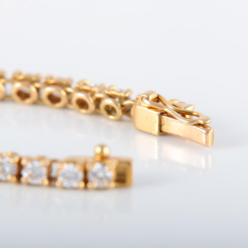 Bracelet Bracelet Rivière Or jaune Diamants 58 Facettes 220409