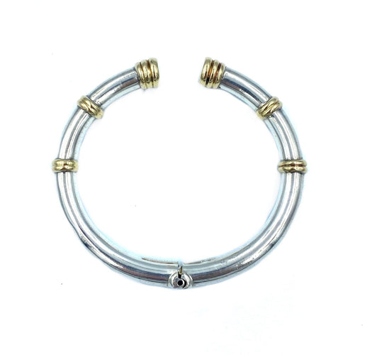 Bracelet Lalaounis. Bracelet argent et or 58 Facettes