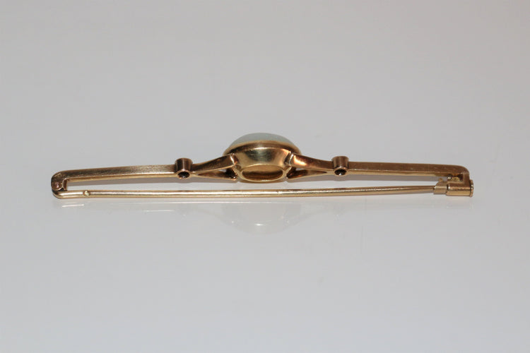 Broche Broche-barrette Art Déco opale et rubis 58 Facettes 528