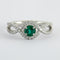 Bague 51.5 Bague Tentation Emeraude Diamants 58 Facettes 2.315