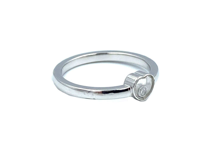 Bague Chopard. Happy Diamonds, bague or blanc et diamant 58 Facettes