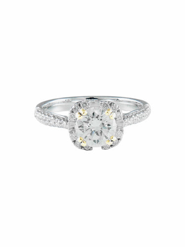 Bague Bague Solitaire Diamants 58 Facettes
