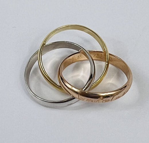 Bague 52 CARTIER - Bague Le Must de Cartier 3 Ors 58 Facettes 20400000753