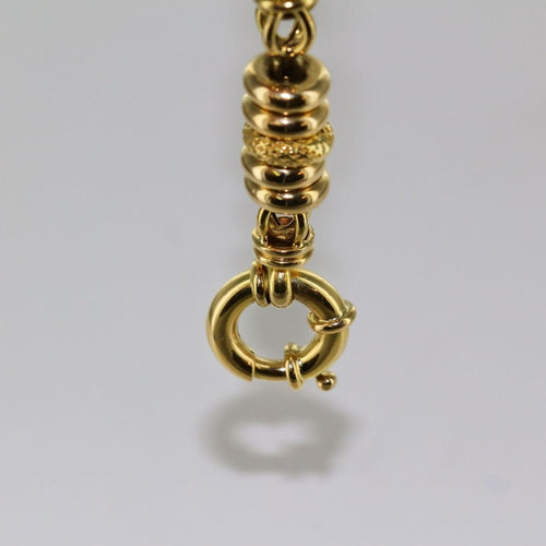 Bracelet Bracelet maille fantaisie fermoir marin 58 Facettes