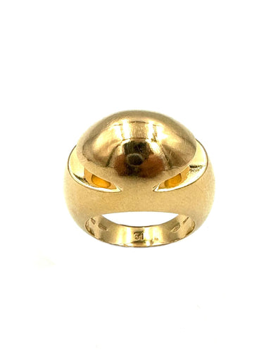 Bague 51 BVLGARI. Bague or rose 18K 58 Facettes