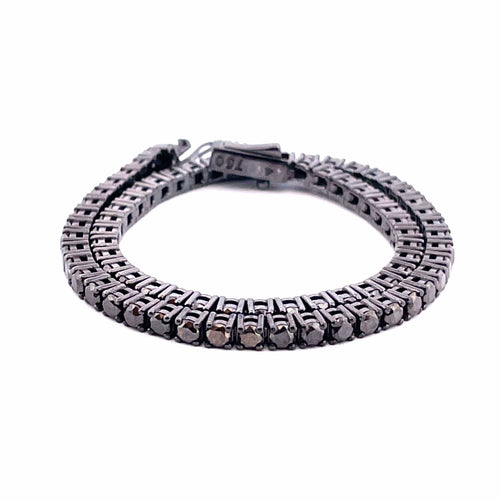 Bracelet Bracelet en Or noircit 58 Facettes