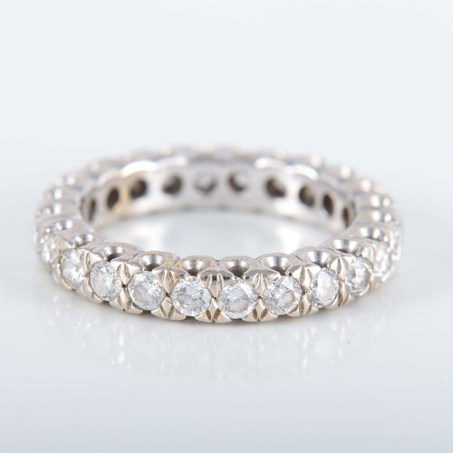 Bague 57 Alliance américaine 24 diamants 58 Facettes 220422