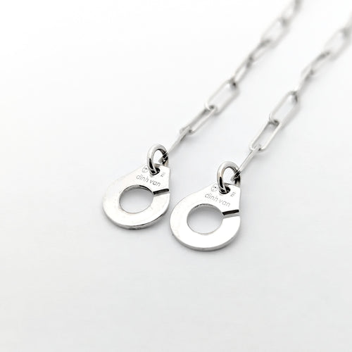 Bracelet Bracelet Dinh Van Menottes R10 or blanc 58 Facettes 27889